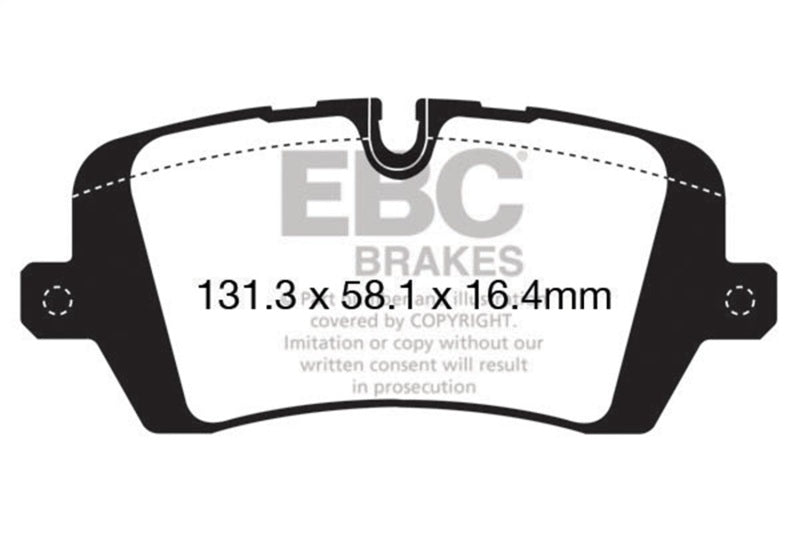 Load image into Gallery viewer, Ebc DP42161R EBC Yellowstuff Brake Pad Sets
