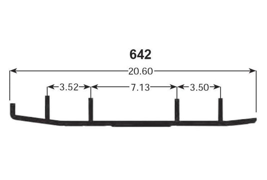 Sports Parts Inc D-06-6-4-642 Slasher Six60 Runners