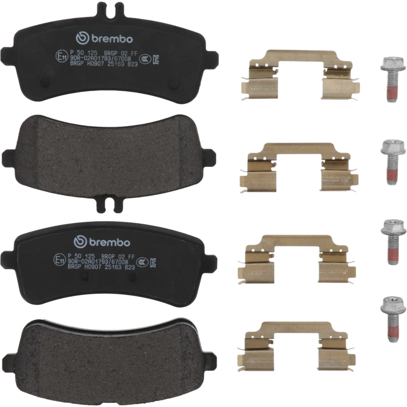 Load image into Gallery viewer, Brembo Oe P50125 BRE Low Metallic Pads
