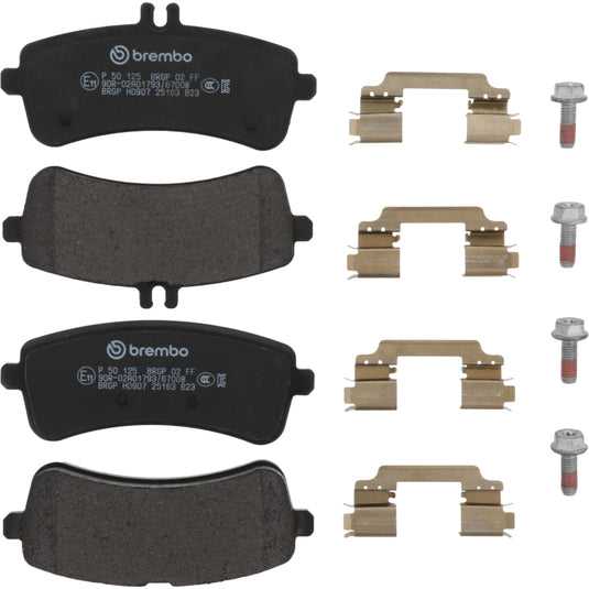 Brembo Oe P50125 BRE Low Metallic Pads