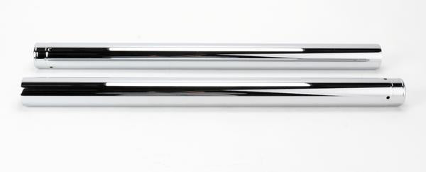 Custom Cycle T 2013UC 49mm Show Chrome Fork Tubes - 25.50in.