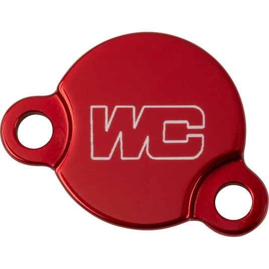 Works Connection 21-771 Rear Master Cylinder Cover - Red