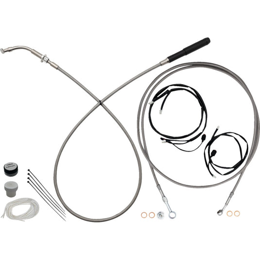 Fat Baggers, Inc. 249916 EZ Install Upper Clutch Cable Kit - 16in. - Stainless