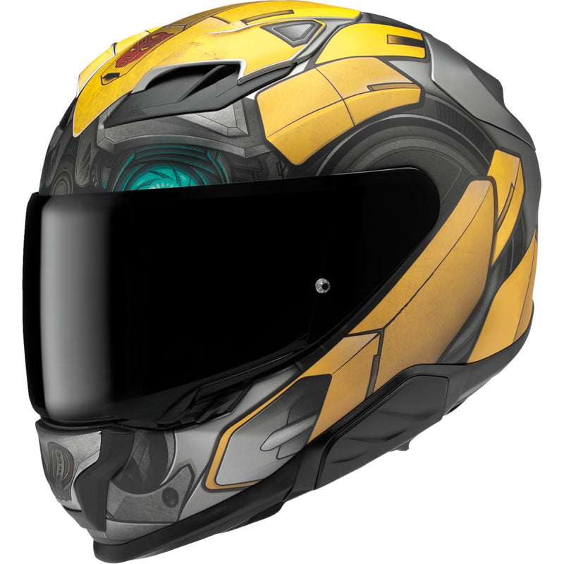 Load image into Gallery viewer, Hjc F71 Hasbro Bumblebee Helmet (X-Large, Yellow/Gray)
