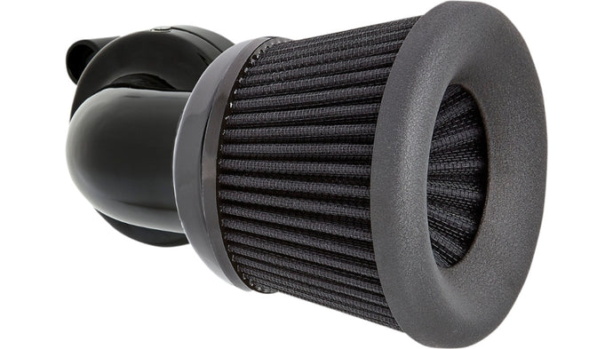 Arlen Ness 600-030 Velocity 90deg. Air Cleaner Kit - Black