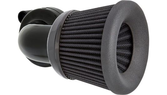 Arlen Ness 600-030 Velocity 90deg. Air Cleaner Kit - Black