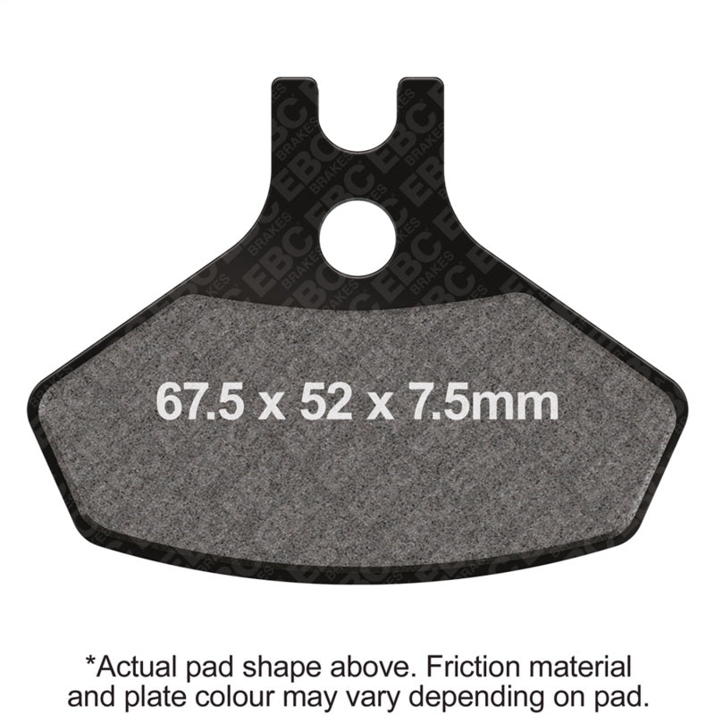 Load image into Gallery viewer, Ebc Powersports FA468R EBC R Sintered Brake Pads
