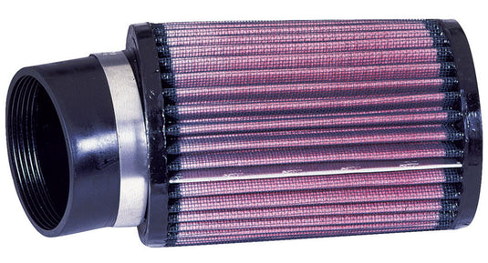 K&N Engineering RU-3190 Universal Round Straight Air Filter - Rubber End Cap