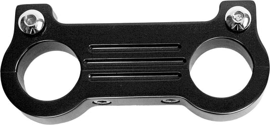 Accutronix GM101-B Guage Mount Adapter for 1 1/4in. T-Bar Handlebars - Black