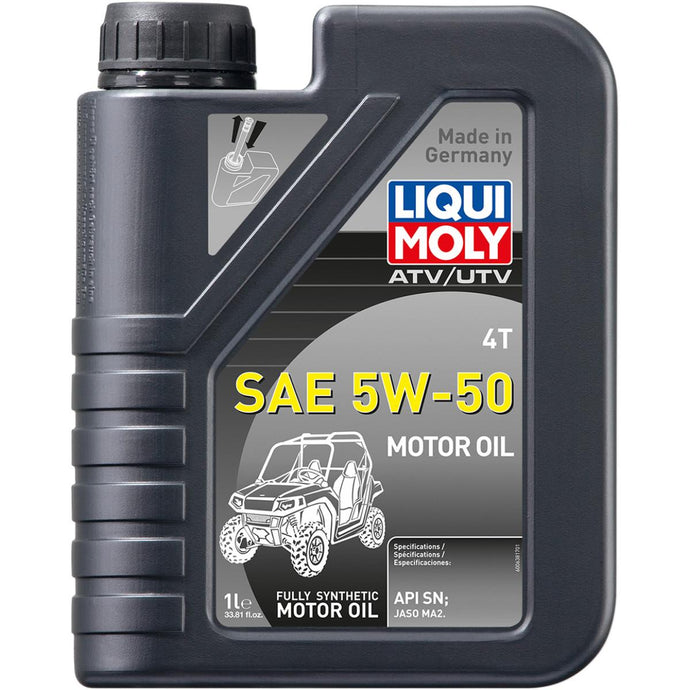 Liqui Moly 20212 4T Synthetic ATV Motor Oil - 5W-50 - 1L