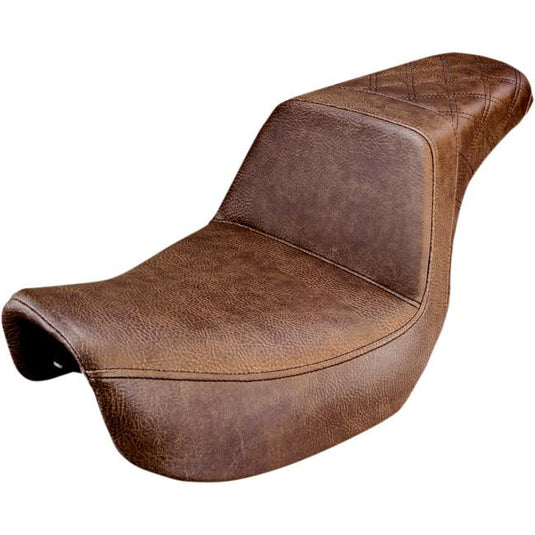 Saddlemen 806-04-173BR Step-Up Rear LS Seat - Brown