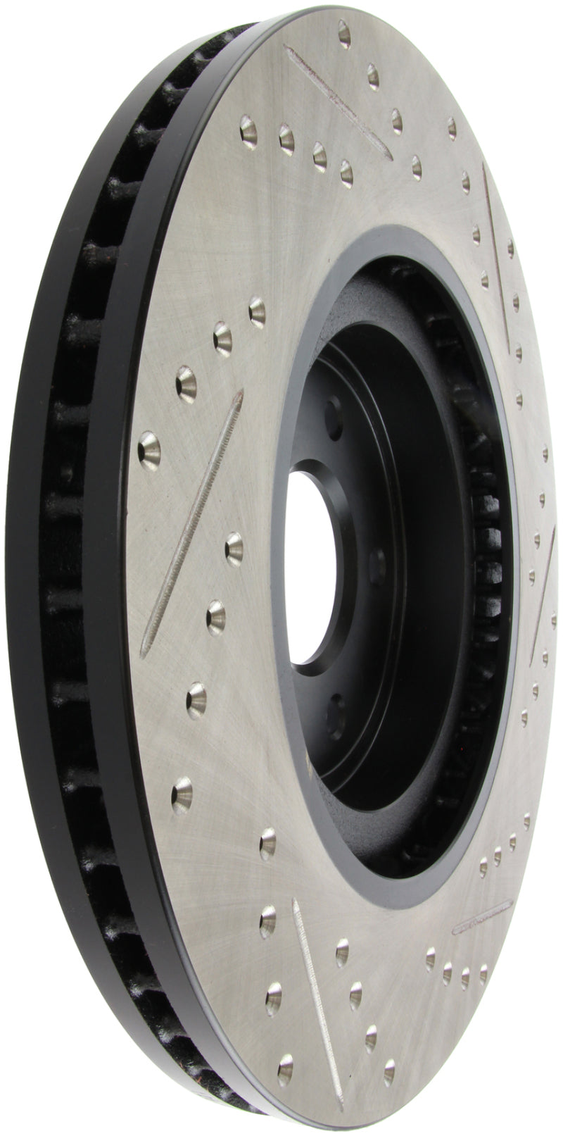 Load image into Gallery viewer, Stoptech 127.42100R ST Slot &amp; Drill Brake Rotors
