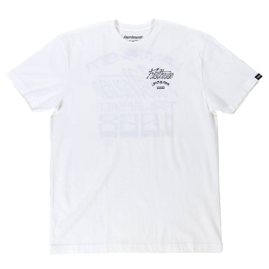 Fasthouse Horizon SS T-Shirt (XXX-Large, White)