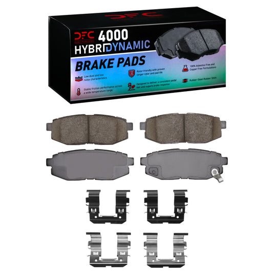 Dfc 4000-1124-01 DFC 4000 HybriDynamic Brake Pads