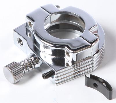 Harddrive 30-106D Throttle Clamps - Single Clamp - Chrome