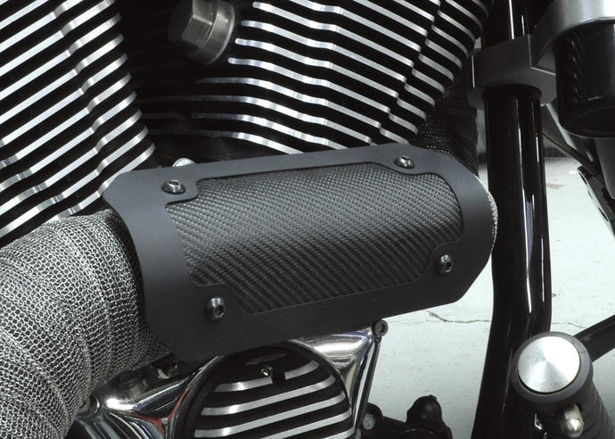 Dei 902462 Gen III Onyx Heatshield - 4in. x 8in. - Black/Black