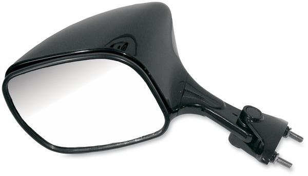 Emgo 20-43053 OEM Replacement Mirror - Carbon Fiber - Right