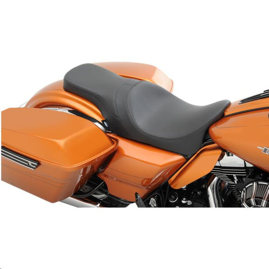 Drag Specialties 0801-1263 Predator 2-Up Seats with Forward Positioning - Smooth Vinyl
