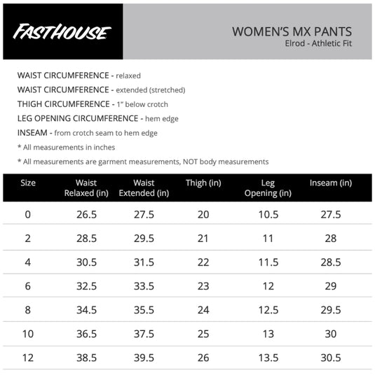 Fasthouse Elrod Nitro Womens Pants