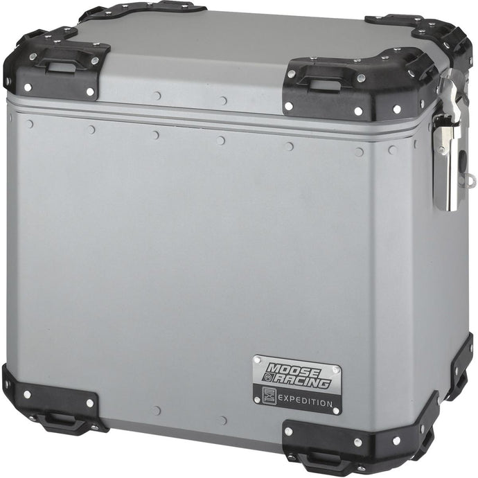 Moose Racing 3501-0926 Expedition Aluminum Side Case - Large - Silver