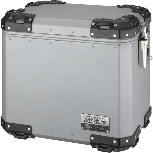 Moose Racing 3501-0926 Expedition Aluminum Side Case - Large - Silver