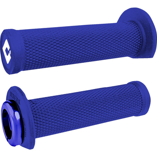 Odi J33RFU-U ATV Ruffian V2 Lock On Grips - 125mm -Bright Blue/Blue