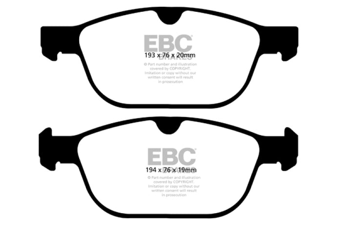 Ebc DP32018C EBC Redstuff Brake Pad Sets