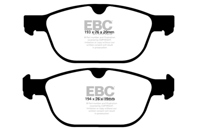 Load image into Gallery viewer, Ebc DP32018C EBC Redstuff Brake Pad Sets

