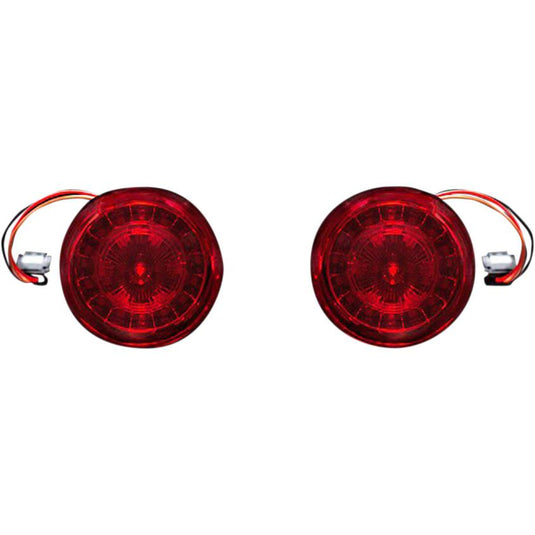 Custom Dynamics PB-RR-JAE Probeam Rear LED Turn Signal Inserts with Red Lenses