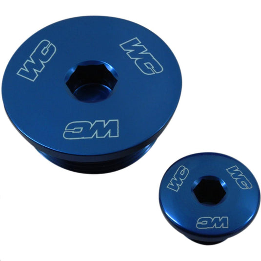 Works Connection 24-620 Engine Plugs - Blue
