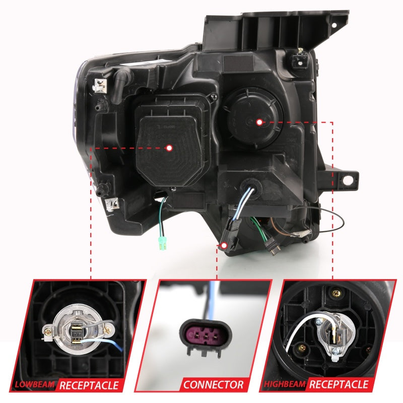 Load image into Gallery viewer, Anzo 111445 ANZ LED/Projector Headlights
