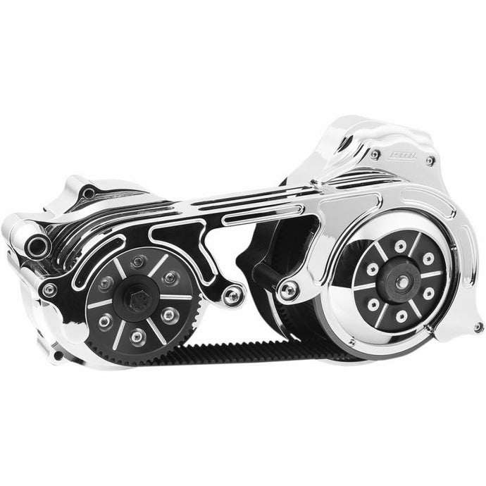 Belt Drives Ltd TC2PB-2-C 2in. Open Belt Drive Kit - Chrome