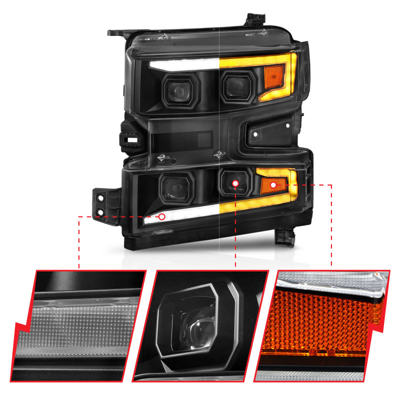 Load image into Gallery viewer, Anzo 111566-L ANZ LED/Projector Headlights
