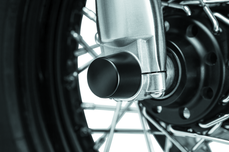 Load image into Gallery viewer, Kuryakyn 1229 KUR Axle Nut Caps B
