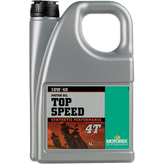 Motorex 304973 Top Speed 4T Oil - 10W40 - 4L.