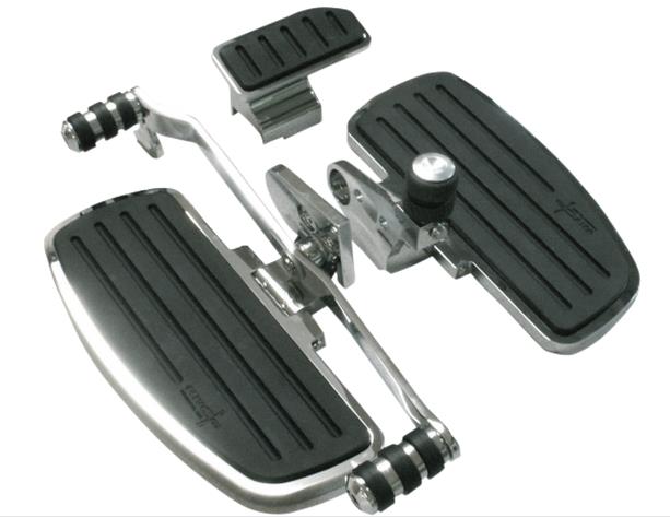 Rivco Products GL18020 Driver Floorboards with Heel Toe Shifter