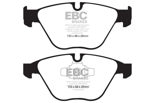 Ebc DP41512R EBC Yellowstuff Brake Pad Sets