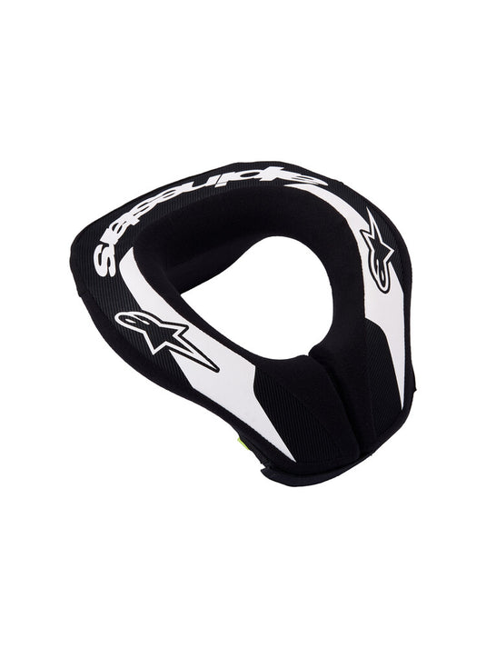 Alpinestars Sequence Youth Neck Roll (Sm-Md, Black/White)