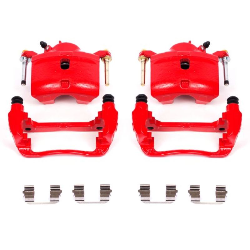 Load image into Gallery viewer, Powerstop S2660 PSB Red Calipers
