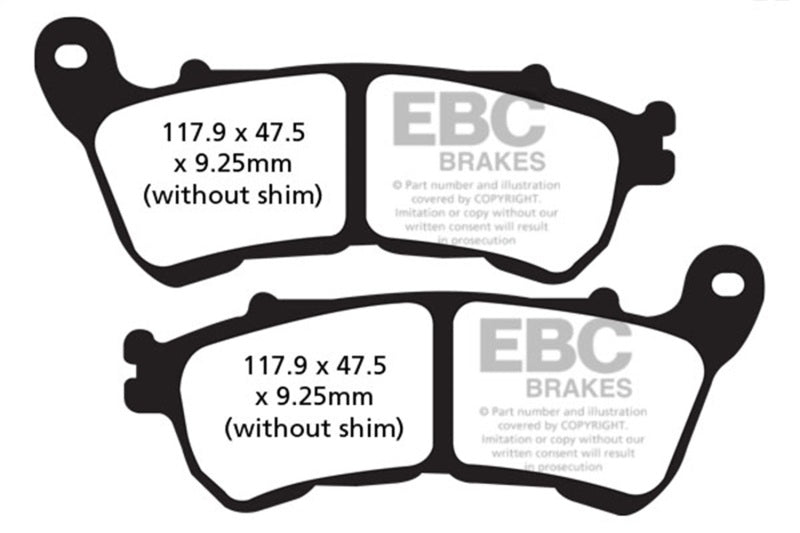 Load image into Gallery viewer, Ebc Powersports FA640 EBC FA-SFA-X Brake Pads
