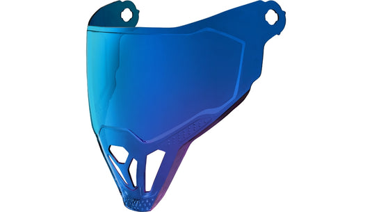 Icon Fliteshield Replacement Fog Free Shield for Airflite Helmets - RTS Blue