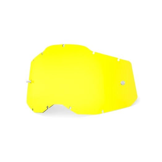 100% Replacement  Sheet Lens for RC2/AC2/ST2 Goggles - Yellow Lens