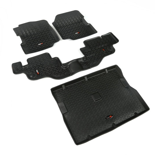 Rugged Ridge 12988.09 RUG Floor Liners - Black