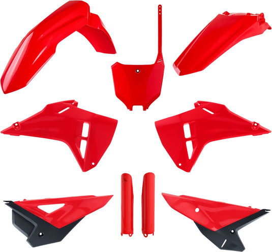 Polisport 91617 Restyle Plastic Kit - Red