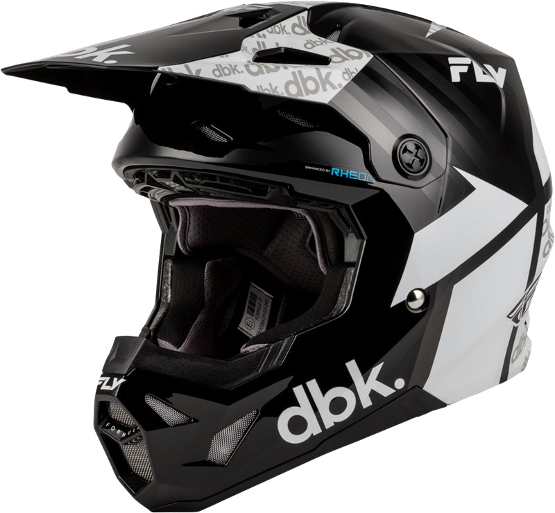 Load image into Gallery viewer, Fly Racing Formula CP DBK Helmet (XX-Large, Black/White/Gray)
