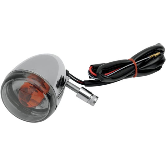 Drag Specialties 2020-0393 Front Turn Signal- DOT Approved - Chrome