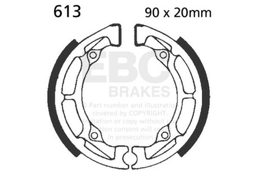 Ebc Powersports 613 EBC FA-SFA-X Brake Pads