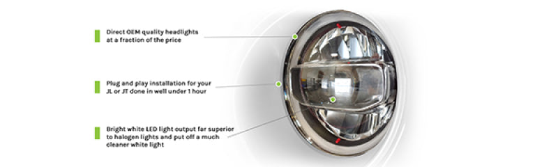 Load image into Gallery viewer, Dv8 Offroad HLCJL-01 DVE Headlights
