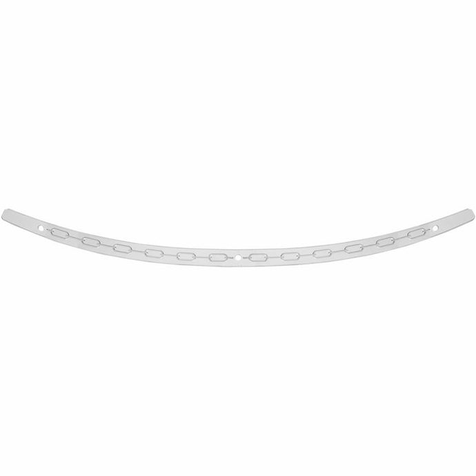 Memphis Shades MEM0944 Stainless Steel Chain Windshield Trim - Polished