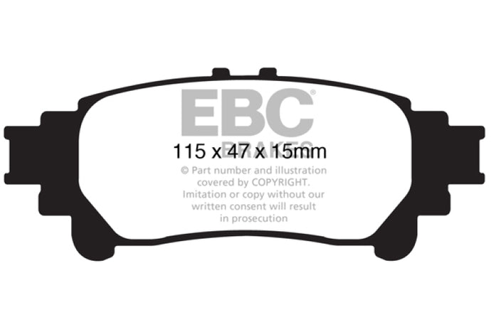 Ebc DP31850C EBC Redstuff Brake Pad Sets